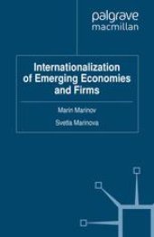 book Internationalization of Emerging Economies and Firms