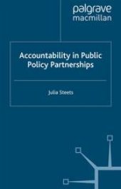 book Accountability in Public Policy Partnerships