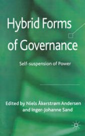 book Hybrid Forms of Governance: Self-suspension of Power