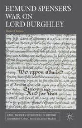 book Edmund Spenser’s War on Lord Burghley