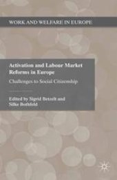 book Activation and Labour Market Reforms in Europe: Challenges to Social Citizenship