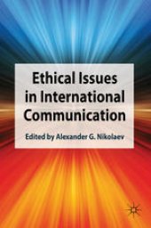 book Ethical Issues in International Communication