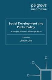 book Social Development and Public Policy: A Study of Some Successful Experiences