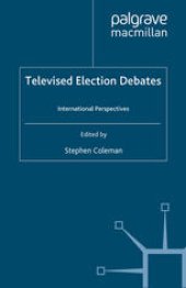 book Televised Election Debates: International Perspectives