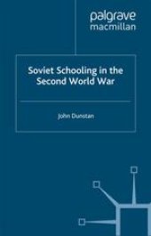 book Soviet Schooling in the Second World War