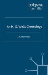 book An H. G. Wells Chronology