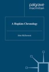 book A Hopkins Chronology