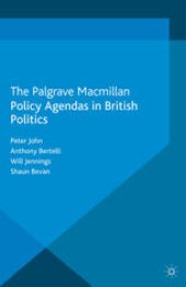 book Policy Agendas in British Politics