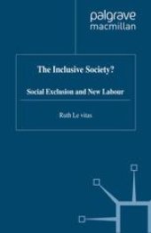 book The Inclusive Society?: Social Exclusion and New Labour