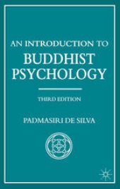 book An Introduction to Buddhist Psychology