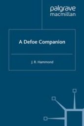 book A Defoe Companion