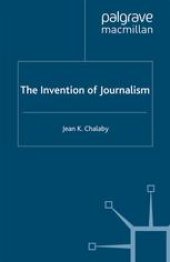 book The Invention of Journalism