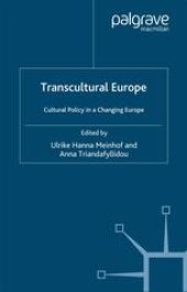 book Transcultural Europe: Cultural Policy in a Changing Europe