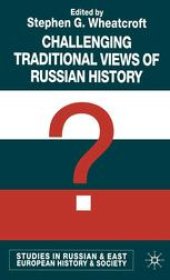 book Challenging Traditional Views of Russian History