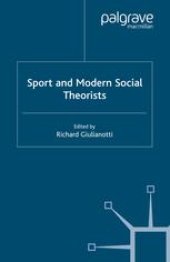 book Sport and Modern Social Theorists