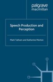 book Speech Production and Perception