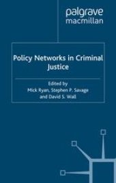 book Policy Networks in Criminal Justice