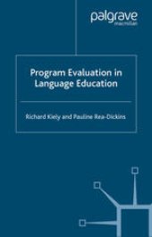 book Program Evaluation in Language Education