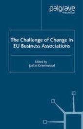 book The Challenge of Change in EU Business Associations