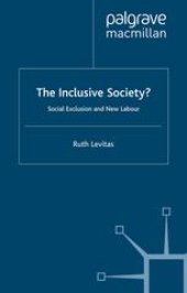 book The Inclusive Society?: Social exclusion and new labour