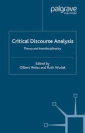 book Critical Discourse Analysis: Theory and Interdisciplinarity