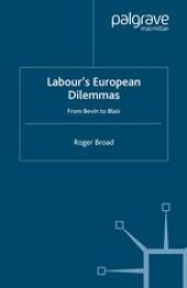 book Labour’s European Dilemmas: From Bevin to Blair