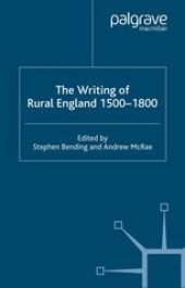 book The Writing of Rural England, 1500–1800