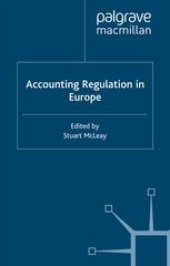 book Accounting Regulation in Europe