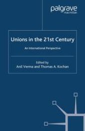 book Unions in the 21st Century: An International Perspective