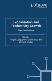 book Globalisation and Productivity Growth: Theory and Evidence