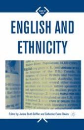 book English and Ethnicity