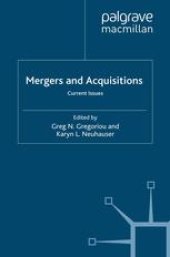 book Mergers and Acquisitions: Current Issues