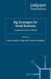 book Big Strategies for Small Business: Exceptional Projects in Europe