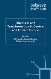 book Discourse and Transformation in Central and Eastern Europe