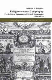 book Enlightenment Geography: The Political Languages of British Geography, 1650–1850