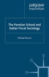 book The Paretian School and Italian Fiscal Sociology