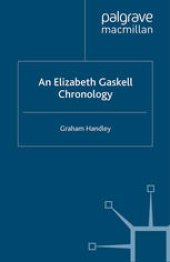 book An Elizabeth Gaskell Chronology