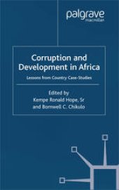 book Corruption and Development in Africa: Lessons from Country Case Studies