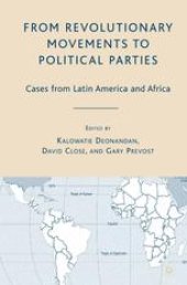 book From Revolutionary Movements to Political Parties: Cases from Latin America and Africa