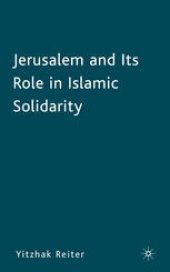 book Jerusalem and Its Role in Islamic Solidarity