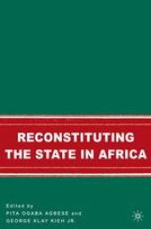 book Reconstituting the State in Africa