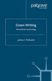 book Green Writing: Romanticism and Ecology