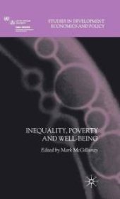 book Inequality, Poverty and Well-being