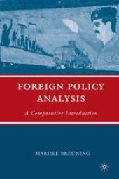 book Foreign Policy Analysis: A Comparative Introduction