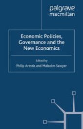 book Economic Policies, Governance and the New Economics