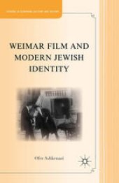 book Weimar Film and Modern Jewish Identity