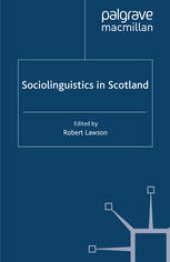 book Sociolinguistics in Scotland