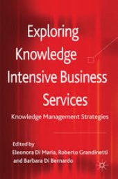 book Exploring Knowledge-Intensive Business Services: Knowledge Management Strategies