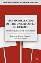 book The Mobilization of the Unemployed in Europe: From Acquiescence to Protest?