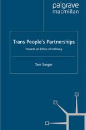 book Trans People’s Partnerships: Towards an Ethics of Intimacy